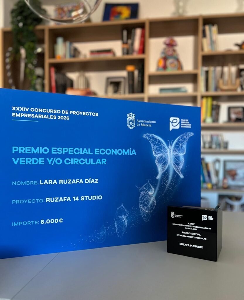 premio para categoría economía verde Ayuntamiento de Murcia - Arquitectura sostenible ruzafa14studio